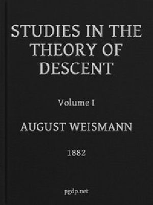 [Gutenberg 47847] • Studies in the Theory of Descent, Volume I